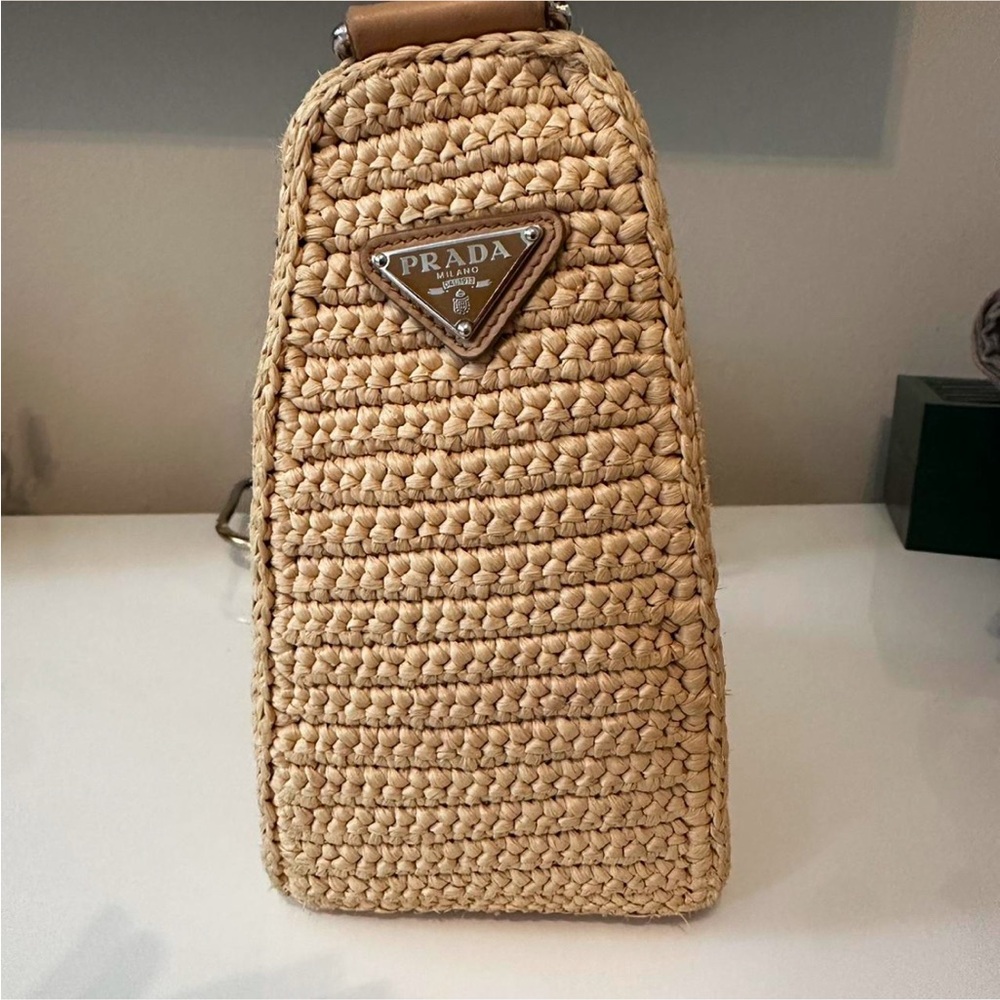 PRADA Raffia cross-body - Picture 5 of 5